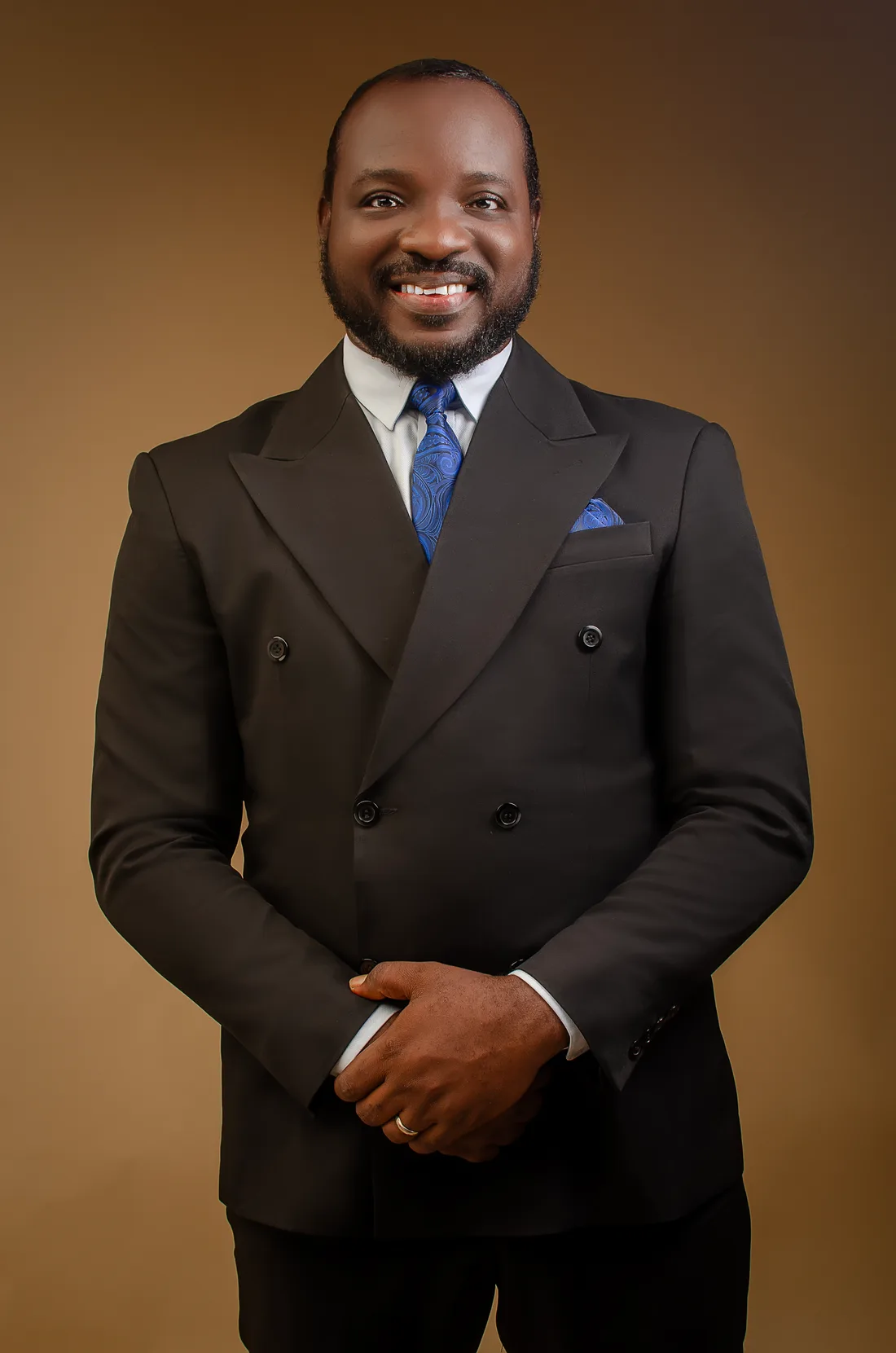 Portrait of Pastor Aringa Tamonuopribo, Senior Pastor of Worldlight International Church
